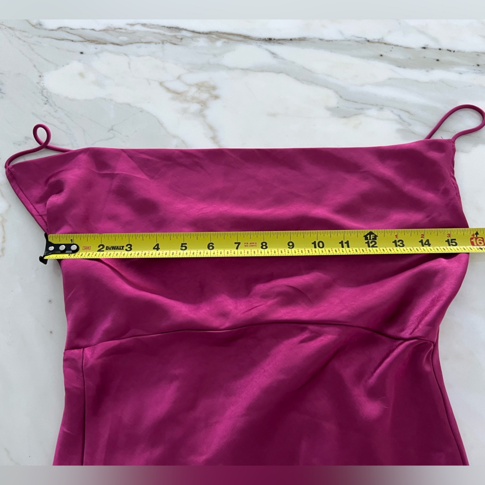 LIONESS Walk The Line Maxi Dress Magenta Size US 4 / AU 8 / Pink NWTS! - Picture 5 of 13